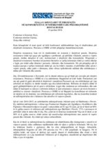 Fjala e Kryetarit të Prezencës në konferencën e dhjetë për drejtësinë restauruese