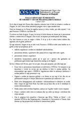 Fjala e Kryetarit të Prezencës në Forumin V vjetor për Zhvillimin e Medias, Tiranë, 1 nëntor 2019