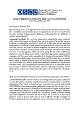 Head of Presence's Interview with Panorama Newspaper, 18 November 2019