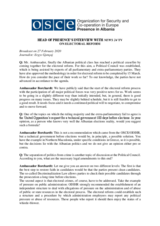 Head of Presence's interview on electoral reform, News 24 TV, 27 February 2020