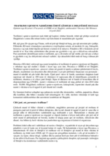 Trafikimi i qenieve njerëzore është çështje e drejtësisë sociale