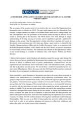 An inclusive approach to security sector governance and the “Theseus debt”