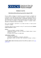 Thirrje e hapur - Shkëmbim ndërkombëtar për gazetarët investigativë 2021