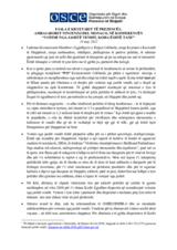  Fjala e Kryetarit të Prezencës, ambasadorit Vincenzo Del Monaco, në konferencën  “Votimi nga jashtë vendit, koha është tani!”