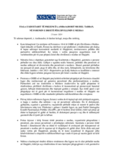Fjala e Kryetarit të Prezencës në Forumin e 10-të vjetor për Zhvillimin e Medias