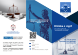 Broshurë informuese e Klinikës së Ligjit, në Universitetin e Elbasanit
