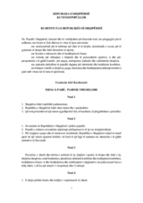 Constitution of the Republic of Albania (sq)