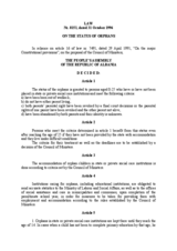 Law on Orphans