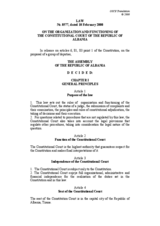 Law on the Constitutional Court