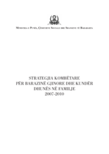 Strategjia kombëtare për barazinë gjinore dhe kundër dhunës në familje