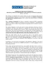 Remarks by the Head of Presence at Regional Forum on Reforming the Judicial System in Albania, Durrës, 1 July 2015