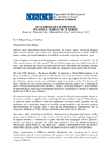 Le të shkojmë larg, së bashku! - Nga ambassadori Florian Raunig