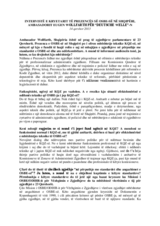 Intervistë e Kryetarit të Prezencës për "Deutsche Welle", 14 qershor 2013