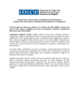 Komentet e Kryetarit të Prezencës për Komisionin Qendror të Zgjedhjeve