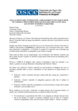 Fjala e Kryetarit të Prezencës në një takim për kultivimin e bimëve narkotike, 11 prill 2013