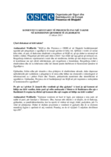 Komentet e Kryetarit të Prezencës pas një takimi në Komisionin Qendror të Zgjedhjeve, 13 shkurt 2013