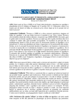 Intervistë e Kryetarit të Prezencës me gazetën "Albanian Daily News", 8 shkurt 2013