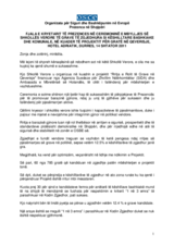 Fjala e Kryetarit të Prezencës në Mbylljen e Shkollës Verore për Gratë e zgjedhura si Këshilltare, Projekti Gratë në Qeverisje, 14 Shtator 2011