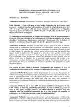 Intervistë e Kryetarit të Prezencës në televizionin ABC News, 25 prill 2012