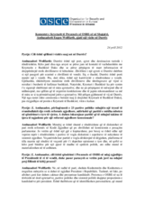 Komentet e Kryetarit të Prezencës për median, pas një takimi me kryetarin e Bashkisë së Durrësit, 24 prill 2012