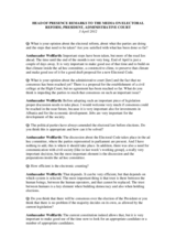 Head of Presence remarks to the media on current issues, 3 April 2012