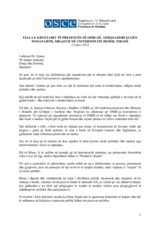 Fjala e Kryetarit të Prezencës për rolin e medias në nxitjen e reformave demokratike, 13 mars 2012