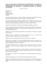 Fjala e Kryetarit të Prezencës në konferencën e komisioneve parlamentare të integrimit evropian të vendeve të rajonit, 9 mars 2012