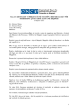 Fjala e Kryetarit të Prezencës në një tryezë të rrumbullakët për ndërtimin e qytetarisë aktive në Shqipëri, 13 dhjetor 2011