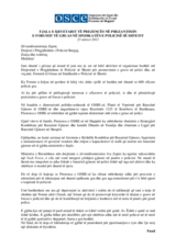 Fjala e Kryetarit të Prezencës në prezantimin e Forumit të Gruas në Sindikatën e Policisë së Shtetit