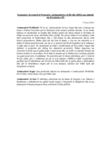 Komentet e Kryetarit të Prezencës, Ambasadorëve të BE dhe SHBA pas takimit me Kryetarin e PS Edi Rama, 5 Tetor 2011