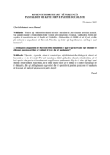 Komentet e Kryetarit të Prezencës pas takimit me kryetarin e Partisë Socialiste, Edi Rama, 23 shtator 2011