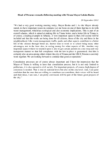 Head of Presence remarks following meeting with Tirana Mayor Lulzim Basha, 20 September 2011