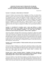 Komente të Kryetarit të Prezencës, Ambasadorit Eugen Wollfarth, para medias, 29 prill 2011