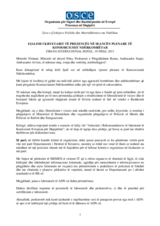 Fjala e Kryetarit të Prezencës, Ambasadorit Eugen Wollfarth, në një takim të Konsorciumit Ndërkombëtar, 19 prill 2011