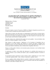 Fjala e Kryetarit të Prezencës, Ambasadorit Eugen Wollfarth, në një veprimtari në Universitetin e Vlorës, 18 prill 2011