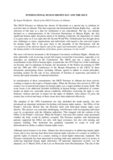 International Human Rights Day and the OSCE - An article by Ambassador Eugen Wollfarth