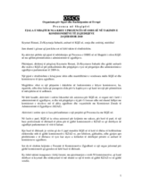 Address by the Head of Presence at a forum of election commissioners, 24 June 2010 (sq)