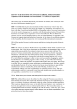 Interview with Head of Presence