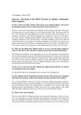 Interview with Head of Presence