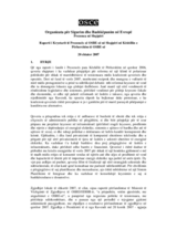 Report to the OSCE Permanent Council, 20 September 2007 (sq)