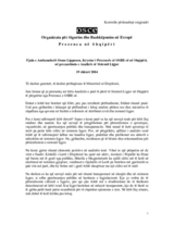 Address by the Head of the OSCE Presence in Albania (sq)