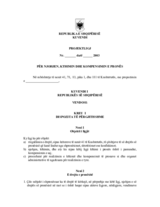 OSCE-facilitated property draft law in Albania (sq)