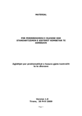 Manual on data quality and standardization of the Albanian National Address System