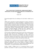 Fjala e Kryetarit të Prezencës në një takim me studentët e Universitetit të Arteve, Tiranë, 6 shkurt 2017 