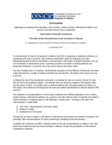Call for papers: The Role of the Internationals in the Transition in Albania